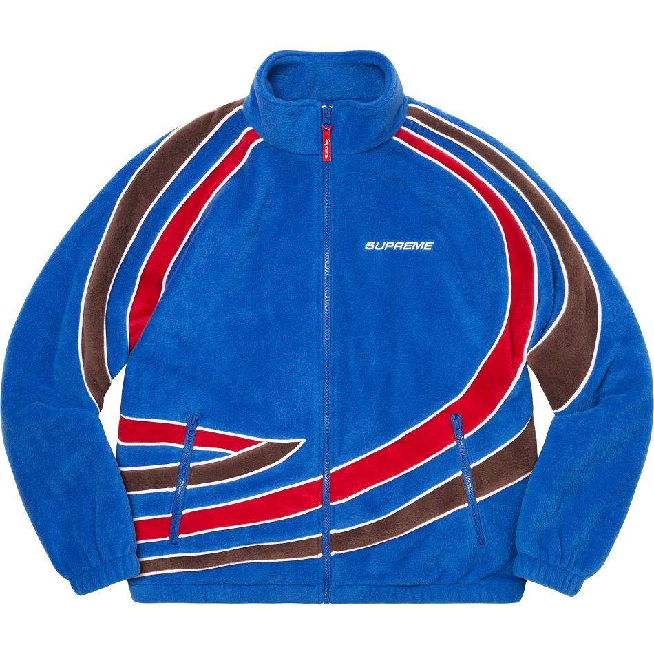 Chaquetas Supreme Racing Fleece Azules | Supreme 186KI